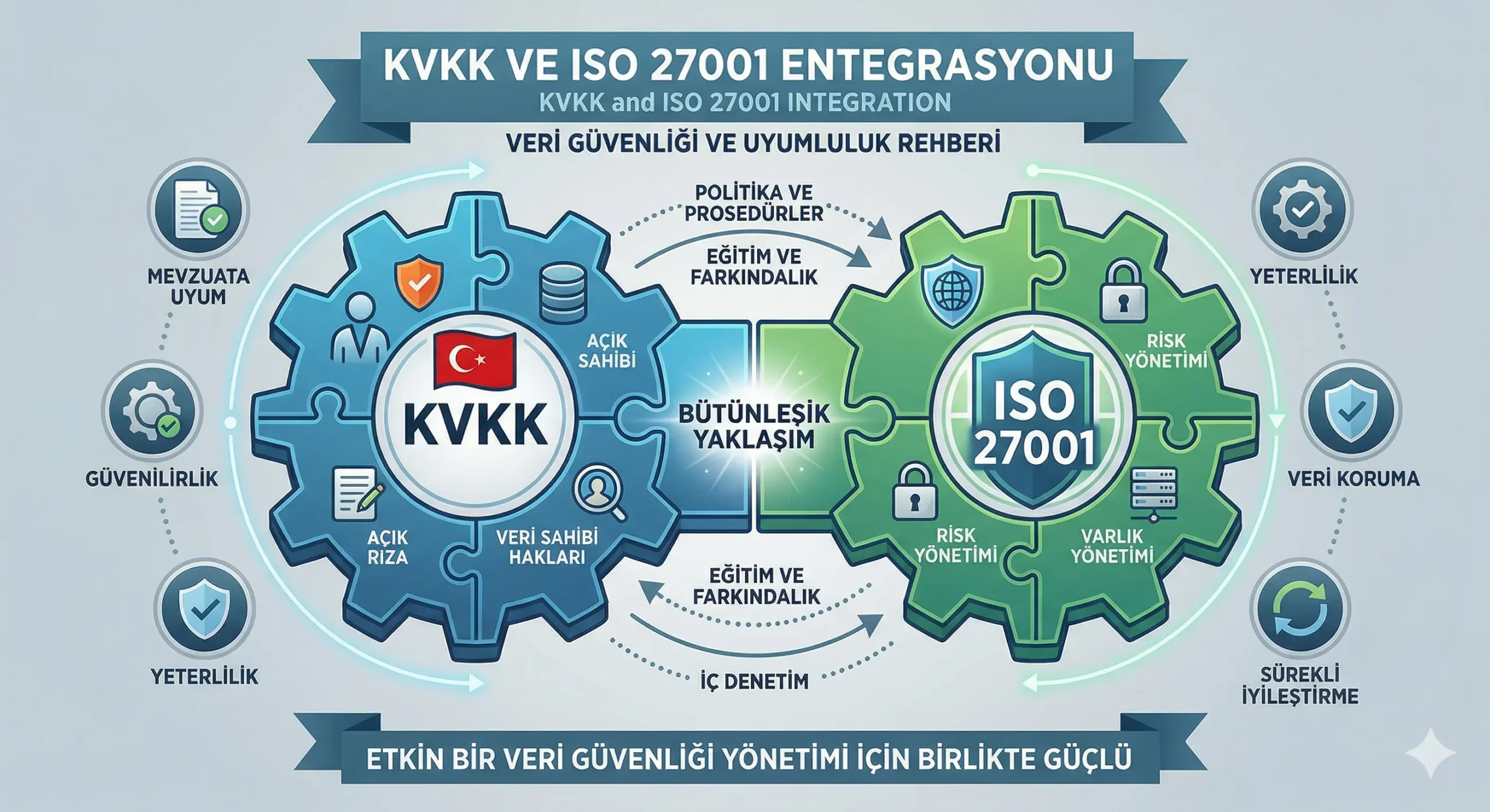 KVKK ve ISO 27001 Entegrasyonu - Kurumsal Uyum Süreci