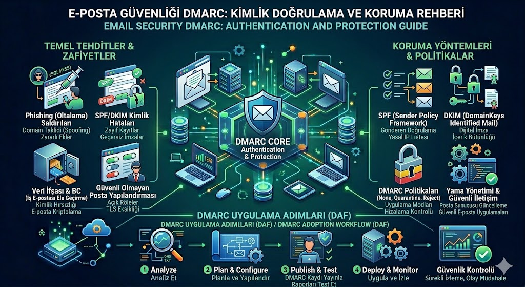 E-posta Güvenliği DMARC: Kimlik Doğrulama ve Koruma Rehberi